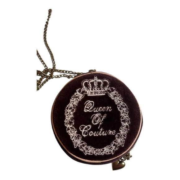 Juicy Couture Y2K Queen Of Couture Canteen Purse Y2Kpurse Y2kfashion Y2Kdiva - Picture 3 of 9
